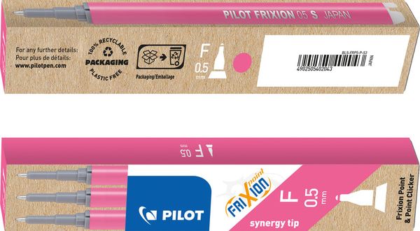 Produktbild: PILOT Mine FriXion Point pink, 3er Set