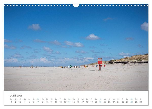 Produktbild: Juist - mein T&ouml;werland (Wandkalender 2026 DIN A3 quer), CALVENDO Monatskalender