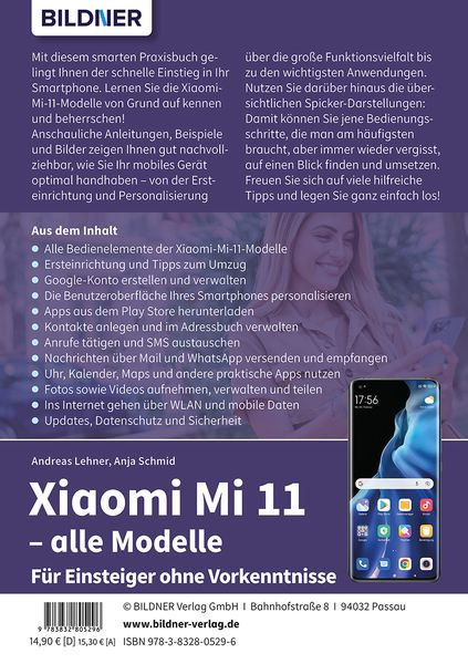 Xiaomi Mi 11 - alle Modelle - Für Einsteiger ohne Vorkenntnisse
