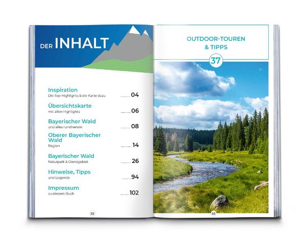 Produktbild: KOMPASS Inspiration Bayerischer Wald