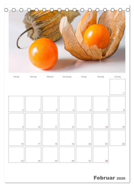 Produktbild: Kulinarische Kompositionen - Terminplaner (Tischkalender 2026 DIN A5 hoch), CALVENDO Monatskalender