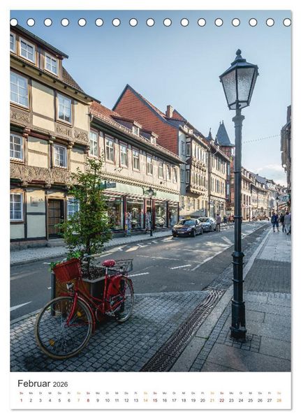 Produktbild: Stadt Wernigerode (Tischkalender 2026 DIN A5 hoch), CALVENDO Monatskalender