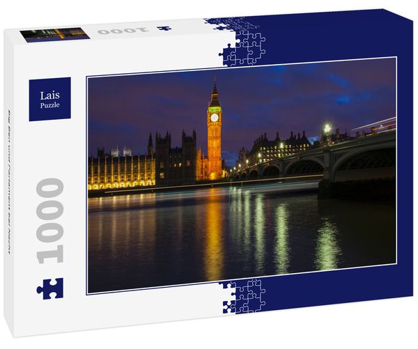 Lais Puzzle Big Ben und Parlament bei Nacht 1000 Teile