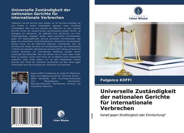 Produktbild: Universelle Zust&auml;ndigkeit der nationalen Gerichte f&uuml;r internationale Verbrechen