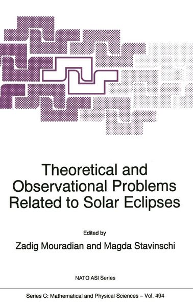 Produktbild: Theoretical and Observational Problems Related to Solar Eclipses
