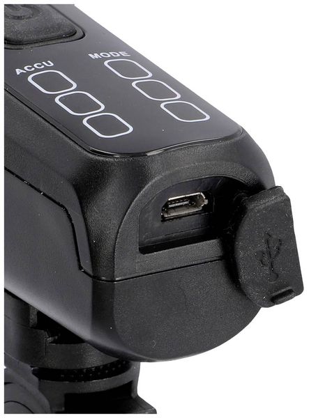 Produktbild: FISCHER FAHRRAD Fahrradbeleuchtung Set TWIN-60/30/15 LED Schwarz