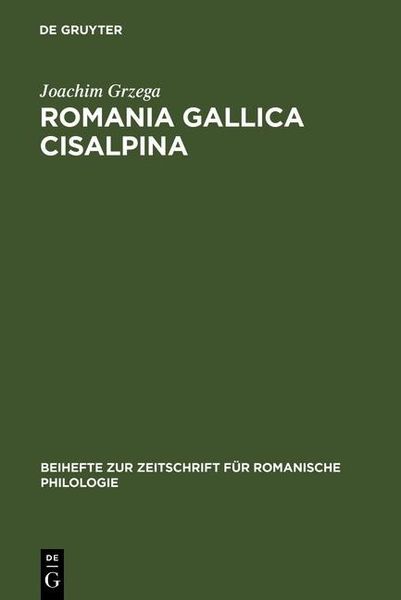 Produktbild: Romania Gallica Cisalpina
