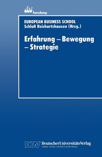 Produktbild: Erfahrung - Bewegung - Strategie