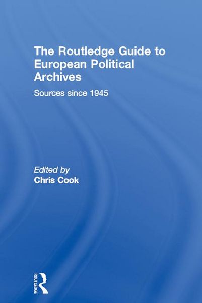 Produktbild: The Routledge Guide to European Political Archives