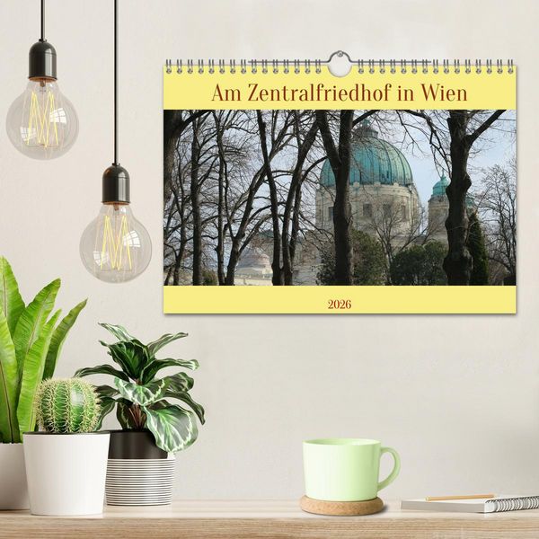 Produktbild: Am Zentralfriedhof in Wien (Wandkalender 2026 DIN A4 quer), CALVENDO Monatskalender
