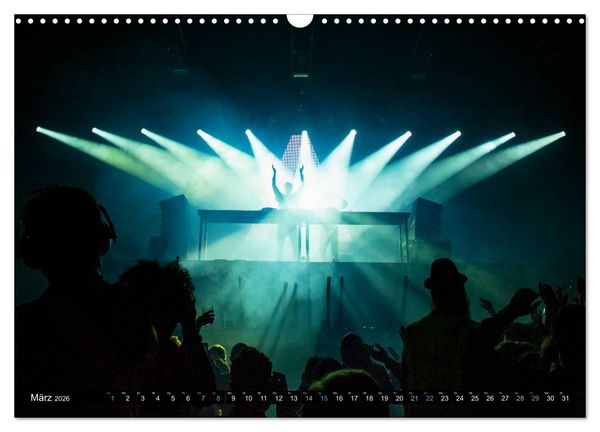 Produktbild: DJ Liveact (Wandkalender 2026 DIN A3 quer), CALVENDO Monatskalender
