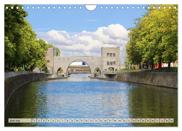 Produktbild: Tournai - Malerisches Belgien (Wandkalender 2026 DIN A4 quer), CALVENDO Monatskalender