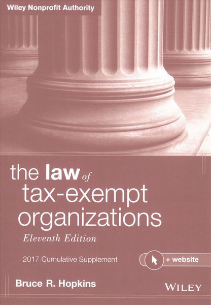 Produktbild: Law Of Tax-Exempt Organization