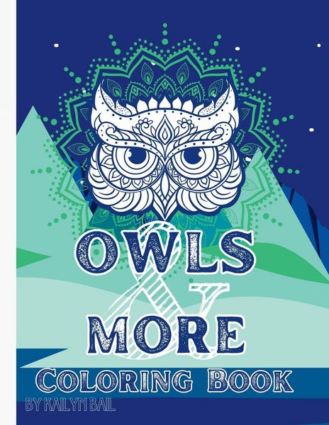 Produktbild: Owls and More Coloring Book