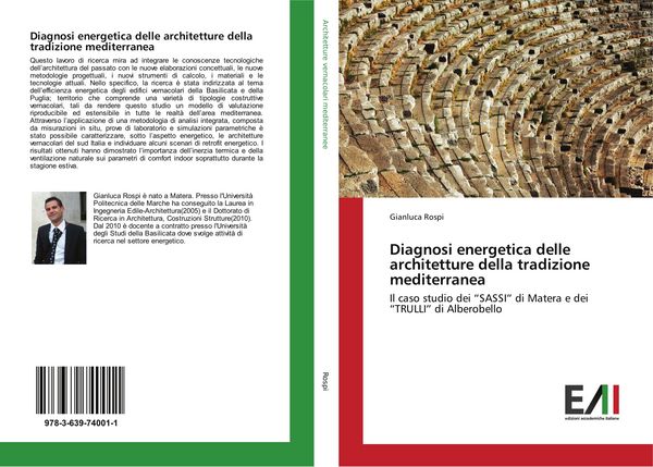 Produktbild: Diagnosi energetica delle architetture della tradizione mediterranea