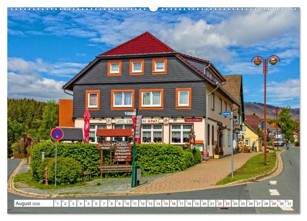 Produktbild: Schierke am Brocken - Die sch&ouml;nste Ortschaft unterhalb des Brockengipfels (hochwertiger Premium Wandkalender 2026 DIN A2 quer), Kunstdruck in Hochglanz