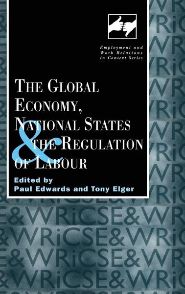 Produktbild: The Global Economy, National States and the Regulation of Labour