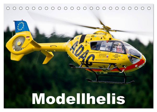 Produktbild: Modellhelis (Tischkalender 2026 DIN A5 quer), CALVENDO Monatskalender