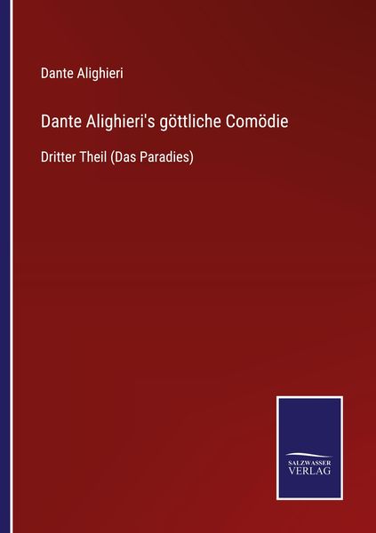 Produktbild: Dante Alighieri's g&ouml;ttliche Com&ouml;die