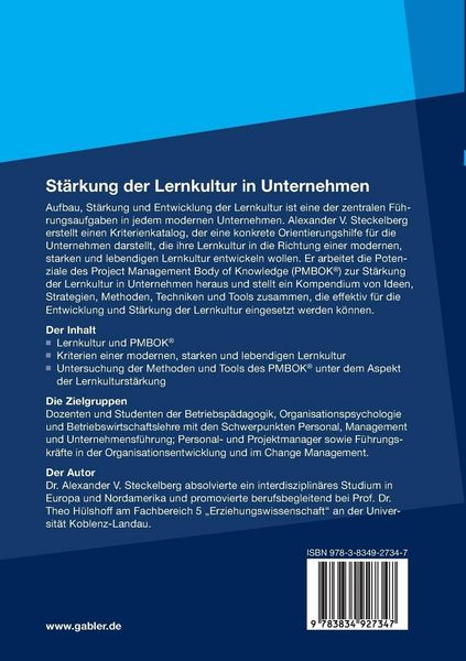Produktbild: St&auml;rkung der Lernkultur in Unternehmen