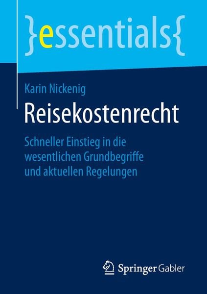 Produktbild: Reisekostenrecht