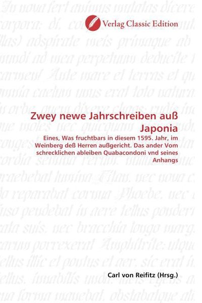 Produktbild: Zwey newe Jahrschreiben au&szlig; Japonia