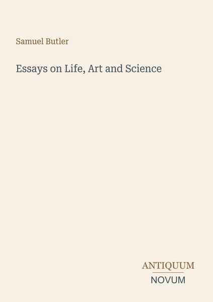 Produktbild: Essays on Life, Art and Science