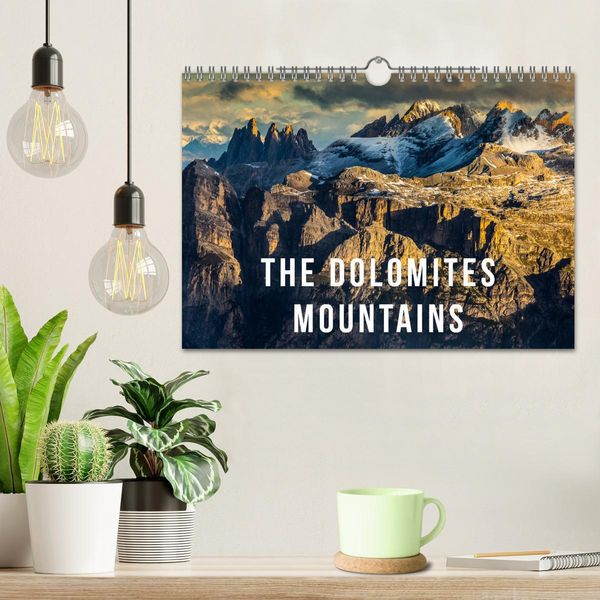 Produktbild: The Dolomites Mountains (Wall Calendar 2026 DIN A4 landscape), CALVENDO 12 Month Wall Calendar