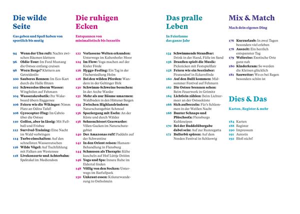 MARCO POLO Insider-Trips Ostseeküste Schleswig-Holstein