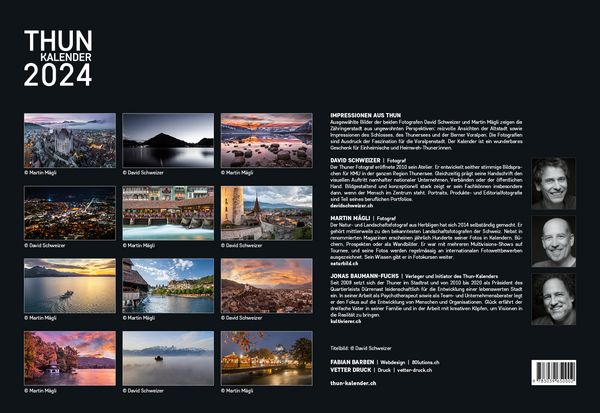 Produktbild: Thun-Kalender 2024