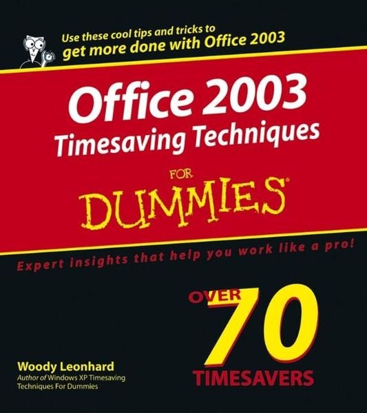 Produktbild: Office 2003 Timesaving Techniques For Dummies