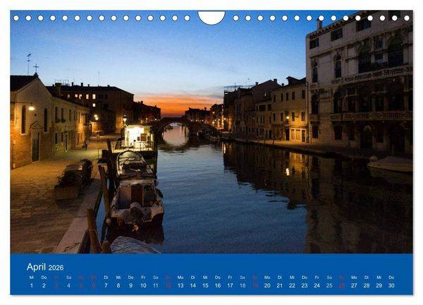 Produktbild: Mein lautloses Venedig (Wandkalender 2026 DIN A4 quer), CALVENDO Monatskalender