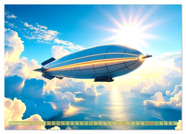 Produktbild: Wind in Bewegung (hochwertiger Premium Wandkalender 2026 DIN A2 quer), Kunstdruck in Hochglanz