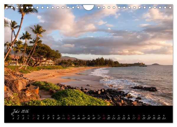 Produktbild: Maui Hawaii - Insel der T&auml;ler (Wandkalender 2026 DIN A4 quer), CALVENDO Monatskalender