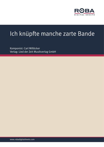 Produktbild: Ich kn&uuml;pfte manche zarte Bande