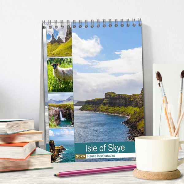 Produktbild: Isle of Skye - Raues Inselparadies (Tischkalender 2026 DIN A5 hoch), CALVENDO Monatskalender