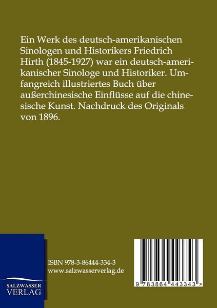 Produktbild: &Uuml;ber fremde Einfl&uuml;sse in der chinesischen Kunst
