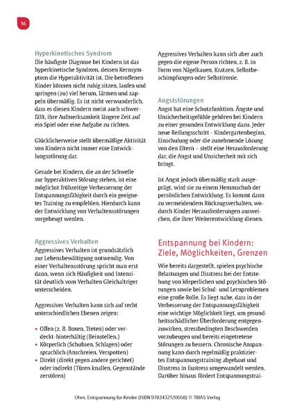 Produktbild: Entspannung f&uuml;r Kinder