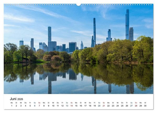 Produktbild: Meine Liebe New York (hochwertiger Premium Wandkalender 2026 DIN A2 quer), Kunstdruck in Hochglanz