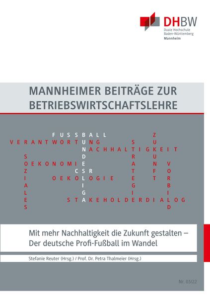 Produktbild: Mit mehr Nachhaltigkeit die Zukunft gestalten