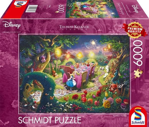Disney, Alice in wonderland, 1000 pcs - 59636 - Schmidt Spiele