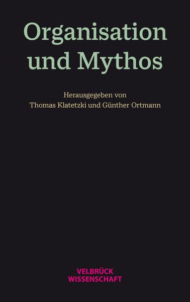 Produktbild: Organisation und Mythos
