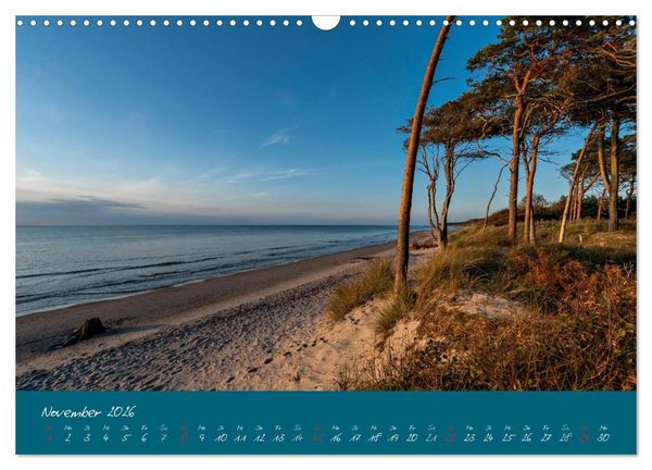 Produktbild: Blick auf die Halbinsel Fischland, Dar&szlig; und Zingst (Wandkalender 2026 DIN A3 quer), CALVENDO Monatskalender