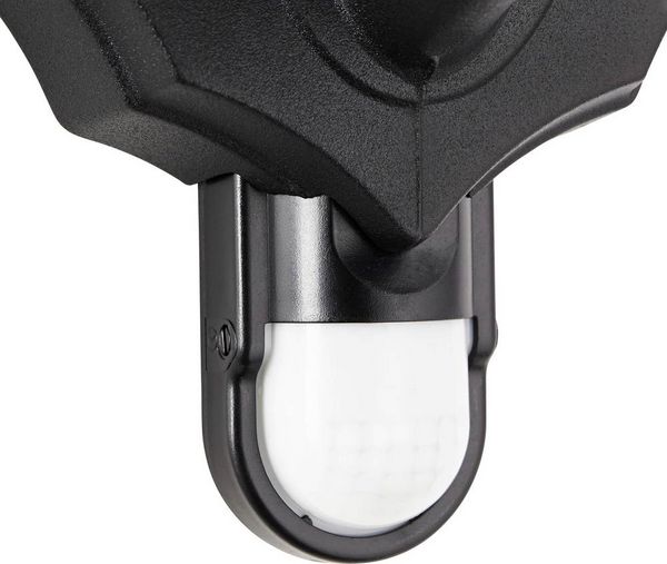 Produktbild: Brilliant Carleen 91019A06 Au&szlig;enwandleuchte mit Bewegungsmelder E27 Schwarz