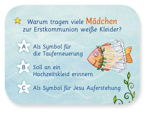 Produktbild: Der Wunschfisch. R&auml;tselspa&szlig; zur Erstkommunion Metallbox