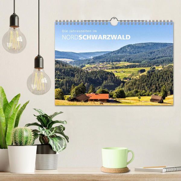 Produktbild: Die Jahreszeiten im Nordschwarzwald (Wandkalender 2026 DIN A4 quer), CALVENDO Monatskalender