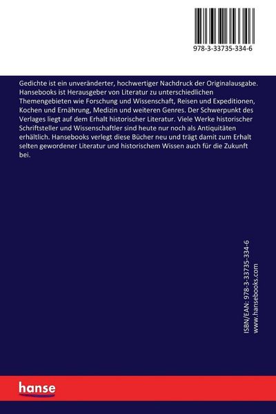 Produktbild: Gedichte