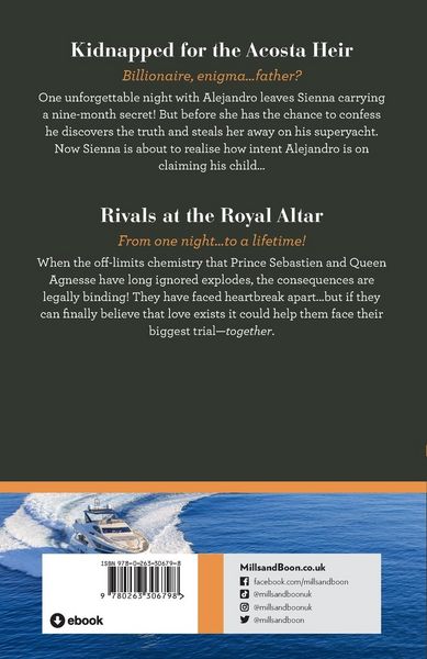 Produktbild: Kidnapped For The Acosta Heir / Rivals At The Royal Altar