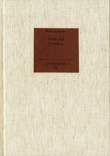 Produktbild: Athen und Jerusalem