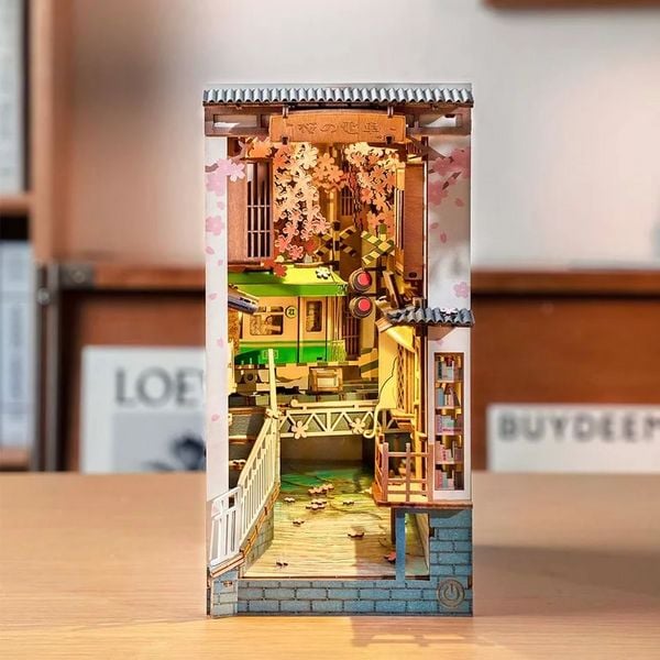 Produktbild: Book Nook DIY B&uuml;cherecke Sakura Densya